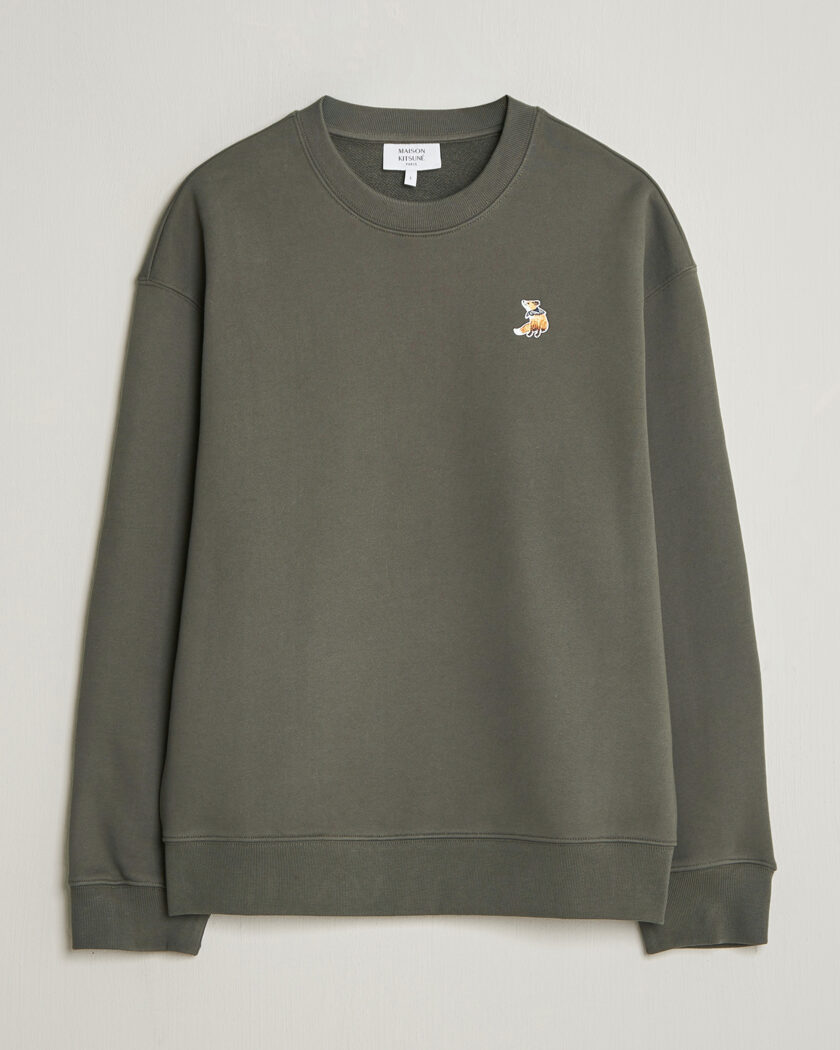 Maison Kitsuné Dreaming Fox Sweatshirt Beluga – Brown