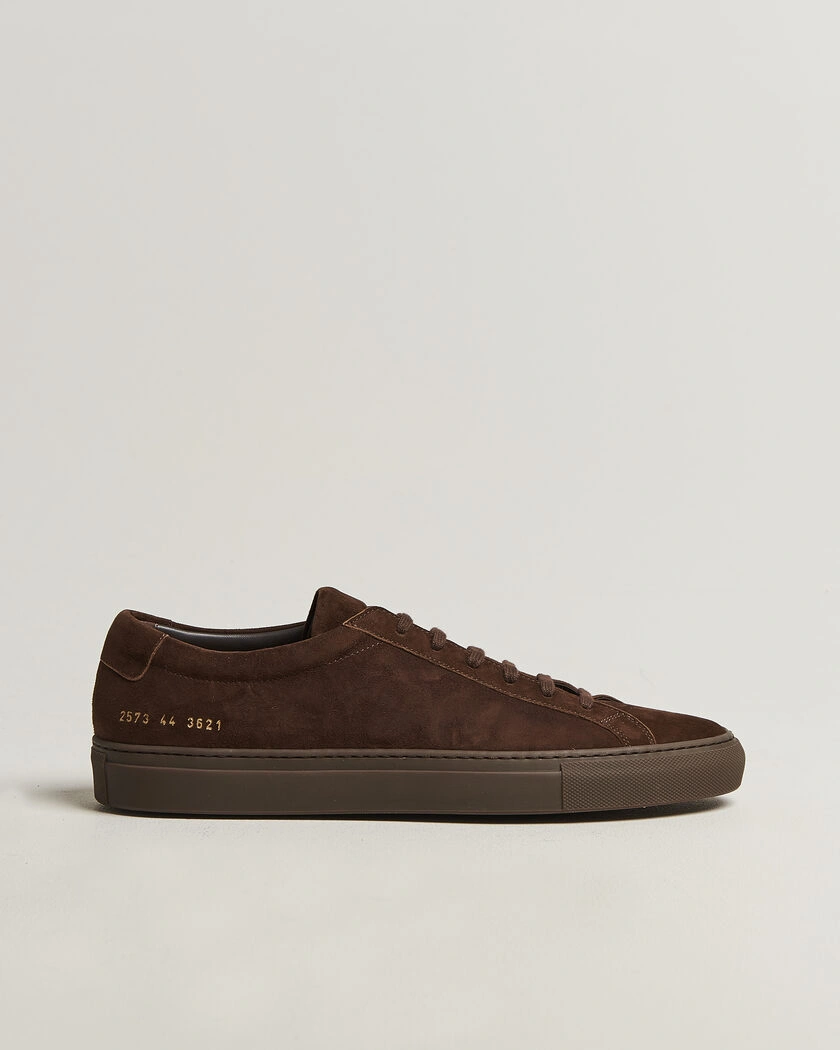 Common Projects Original Achilles Suede Sneaker Brown – Brown