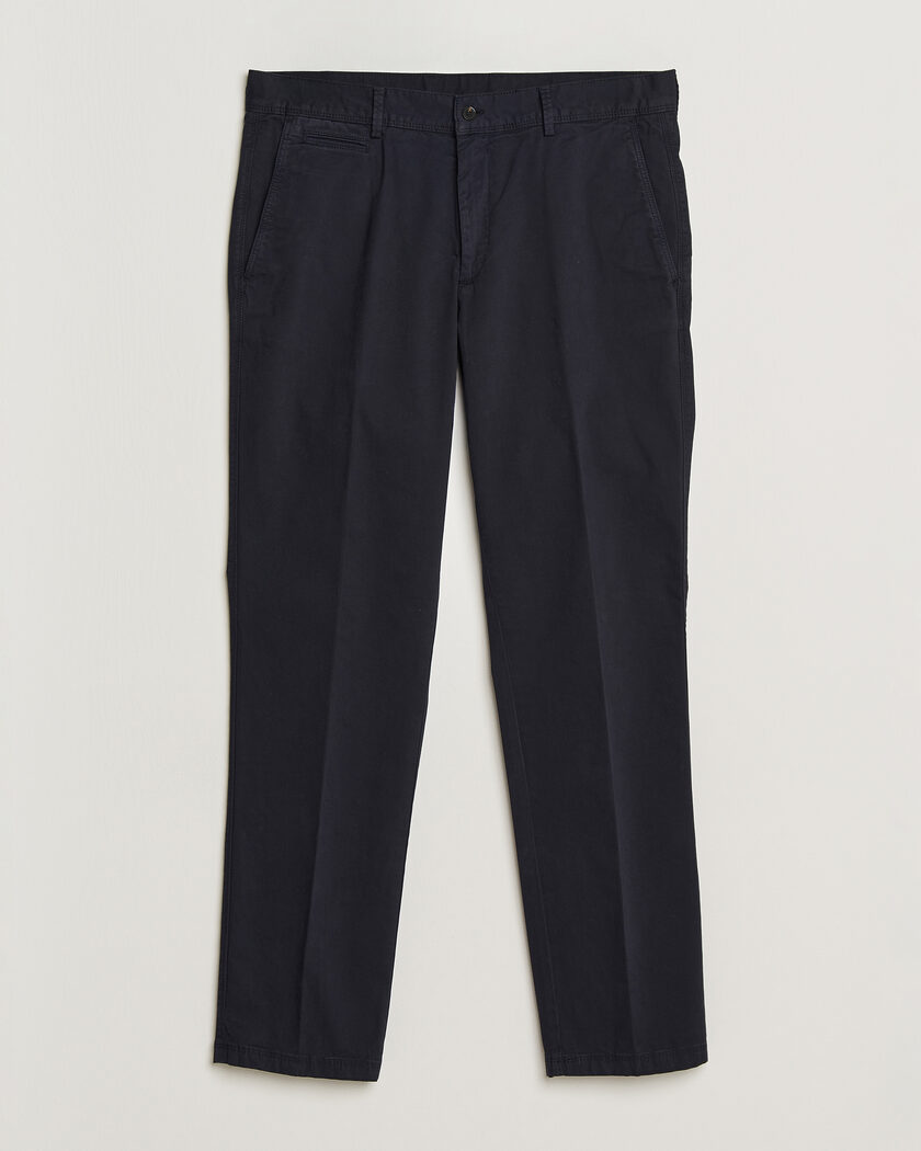 Oscar Jacobson Danik Cotton Trousers Navy – Blue