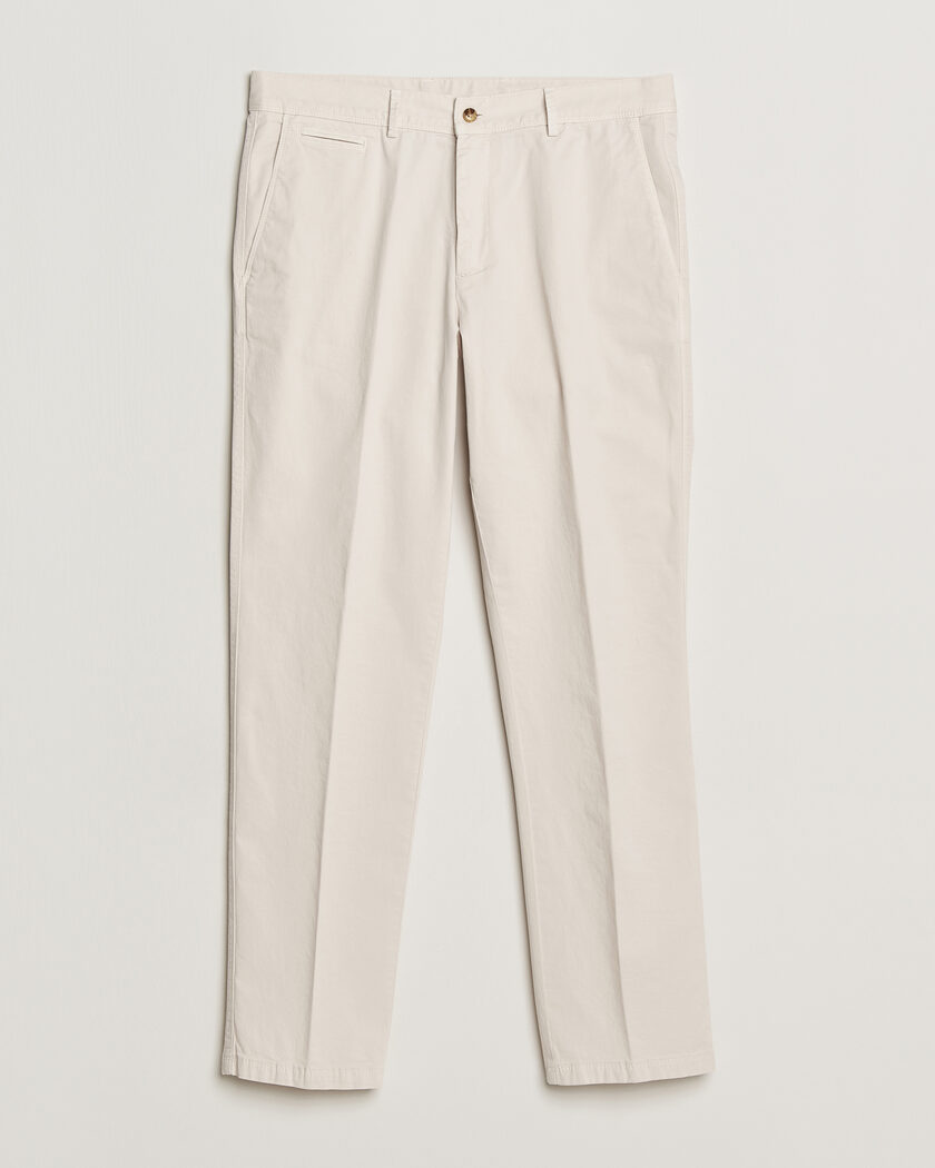 Oscar Jacobson Danik Cotton Trousers White – White