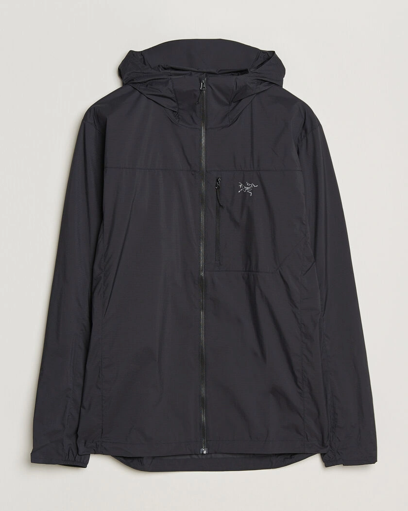 Arc'teryx Squamish Lightweight Hooded Jacket Black – Black