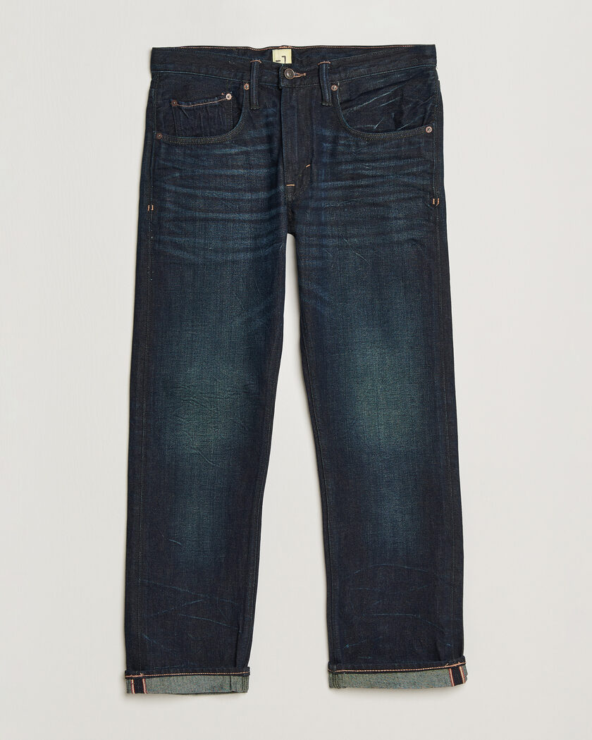 -1 Nordic Denim Regular Fit Selvedge Jeans Connoisseur Blue – Blue