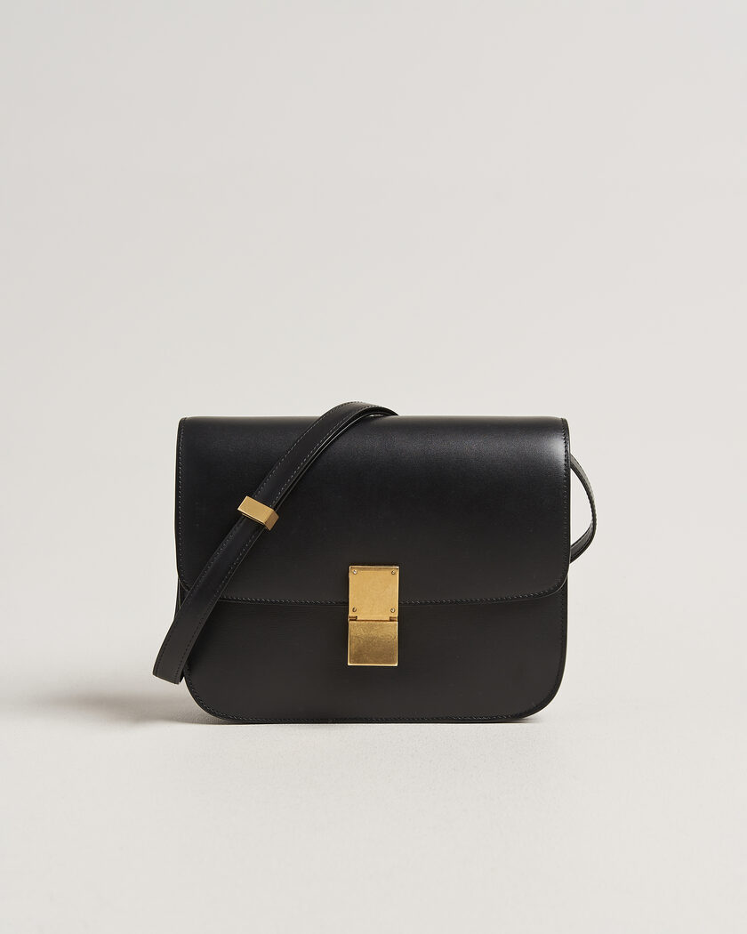 Celine Pre-Owned Box Bag Medium Black – Black