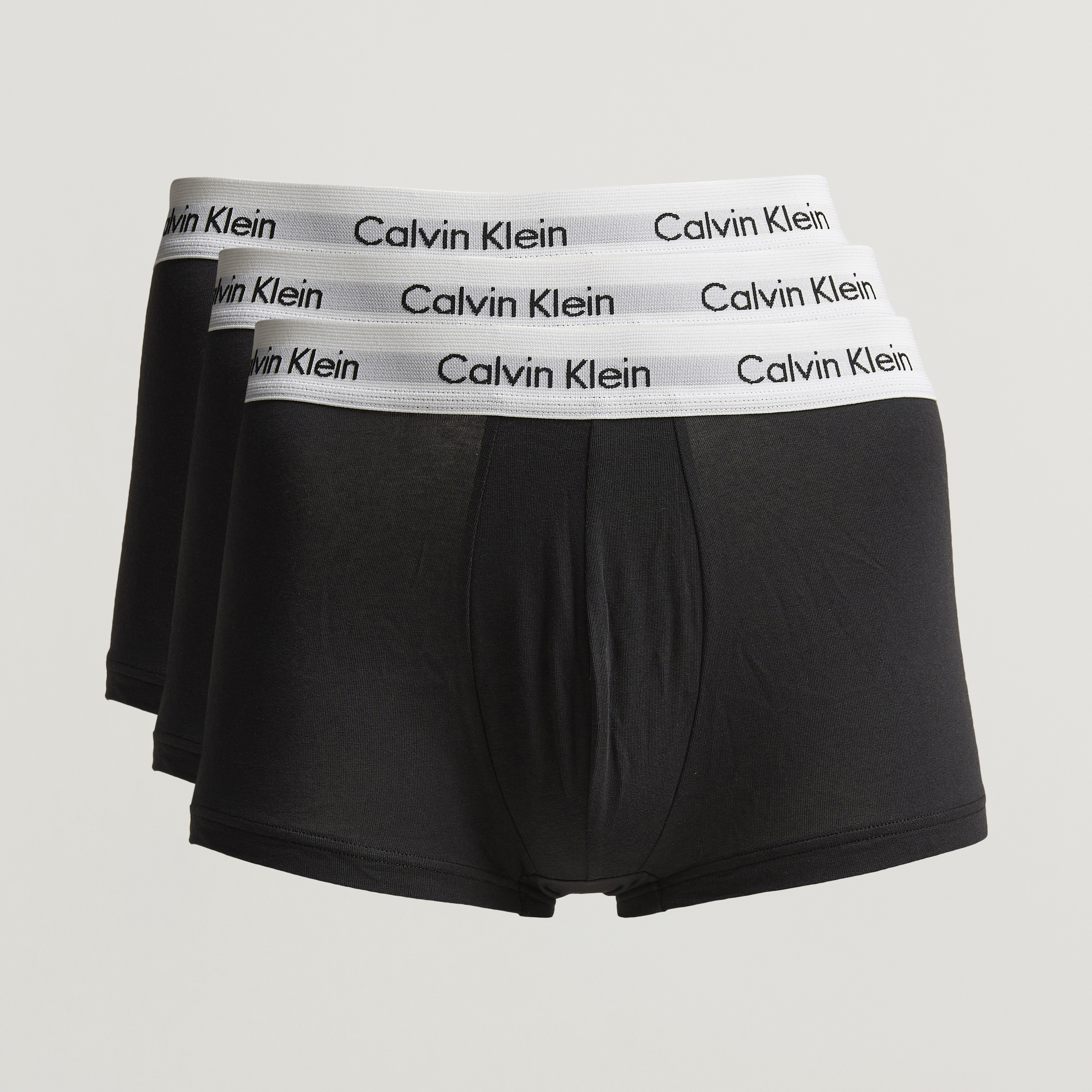 Calvin Klein 1996 3-Pack Cotton Stretch NB3528919 Low Rise Trunk L