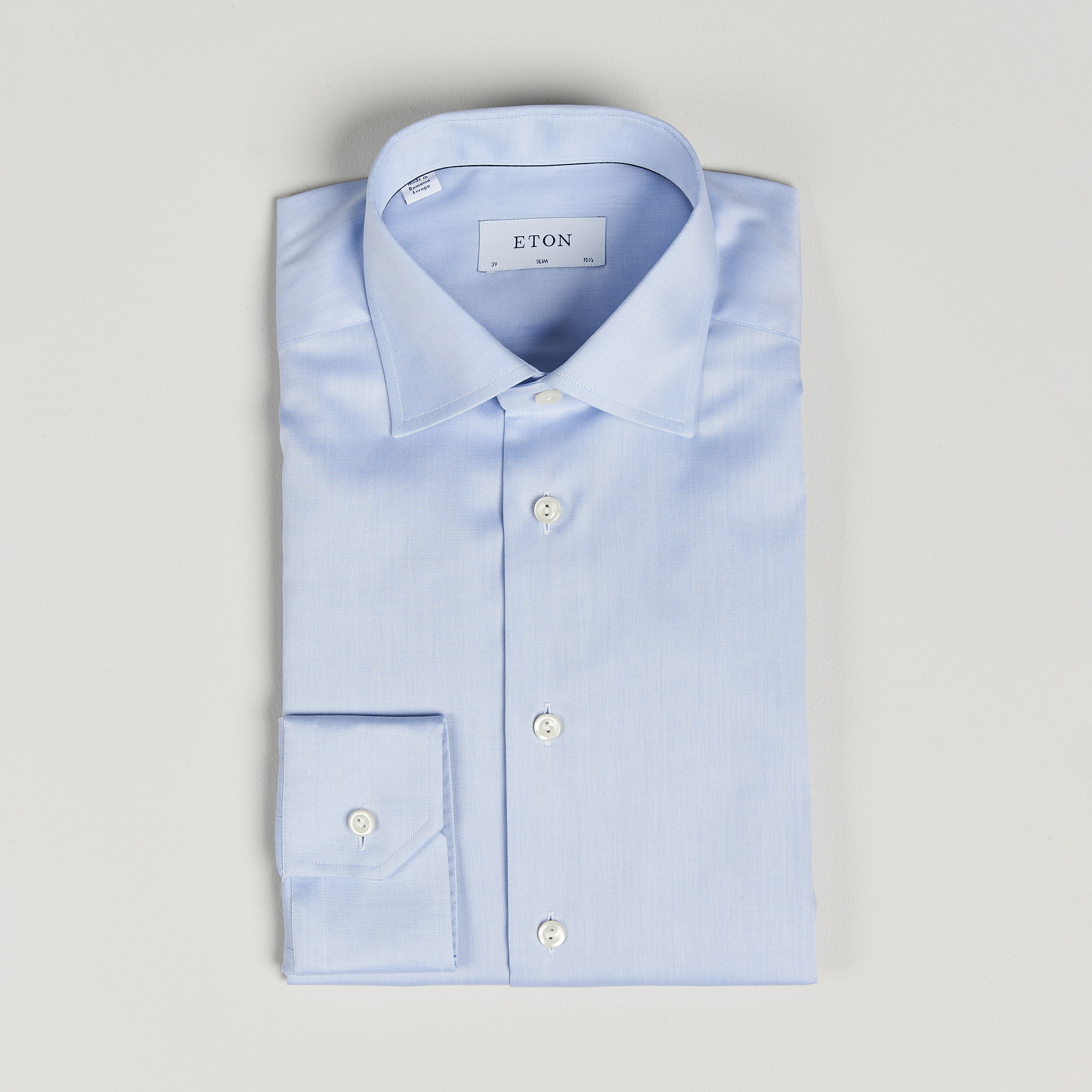 Eton Slim Fit Shirt Blue at CareOfCarl.com