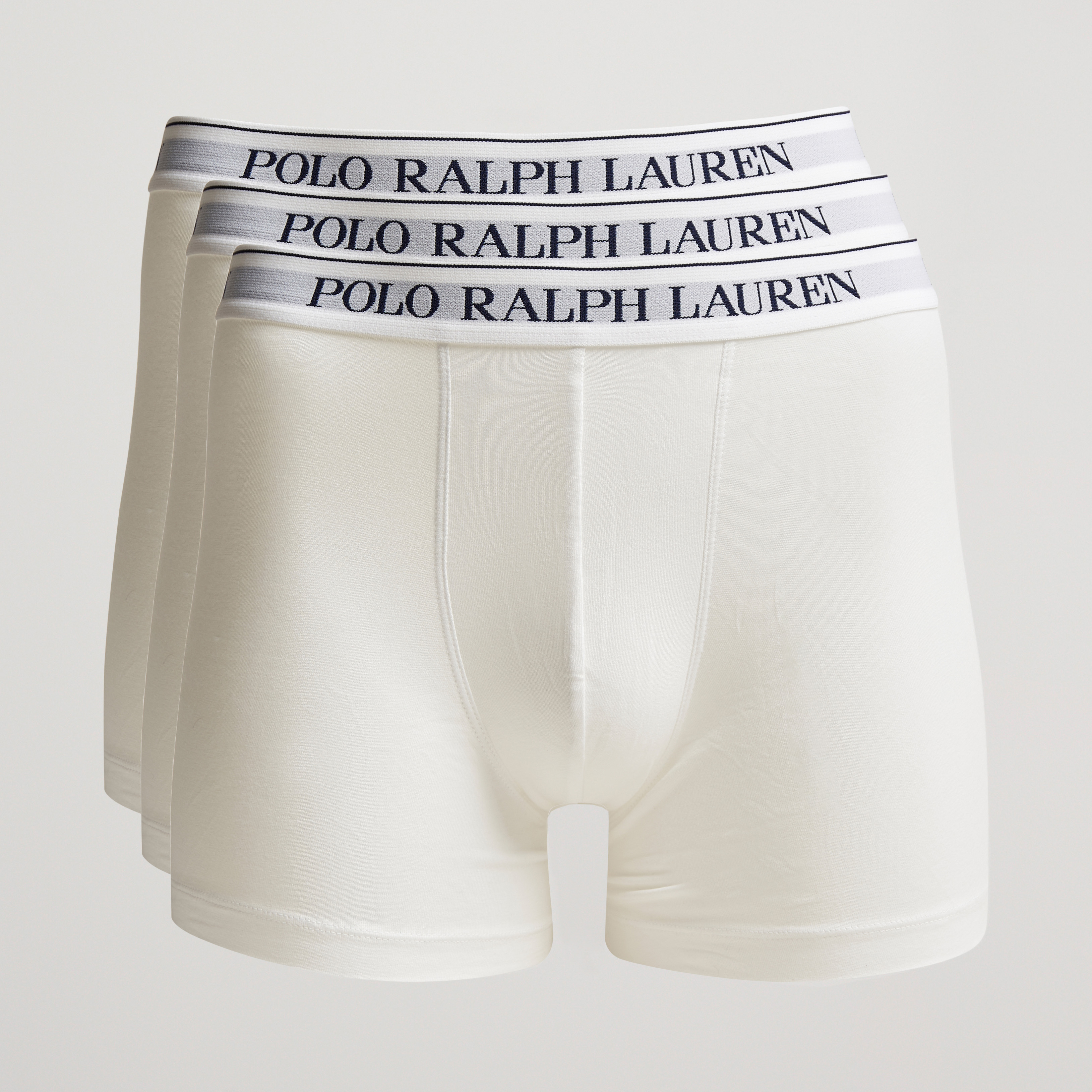 Polo Ralph Lauren 3-Pack Stretch Boxer Brief White at CareOfCarl.com