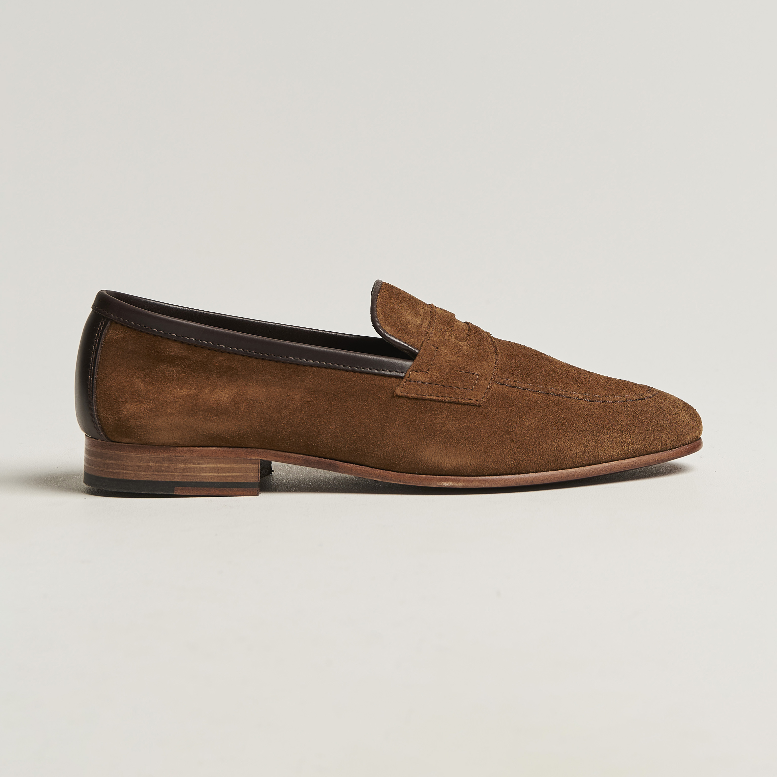 Loake Lifestyle Darwin Loafer Tan Suede at CareOfCarl.com