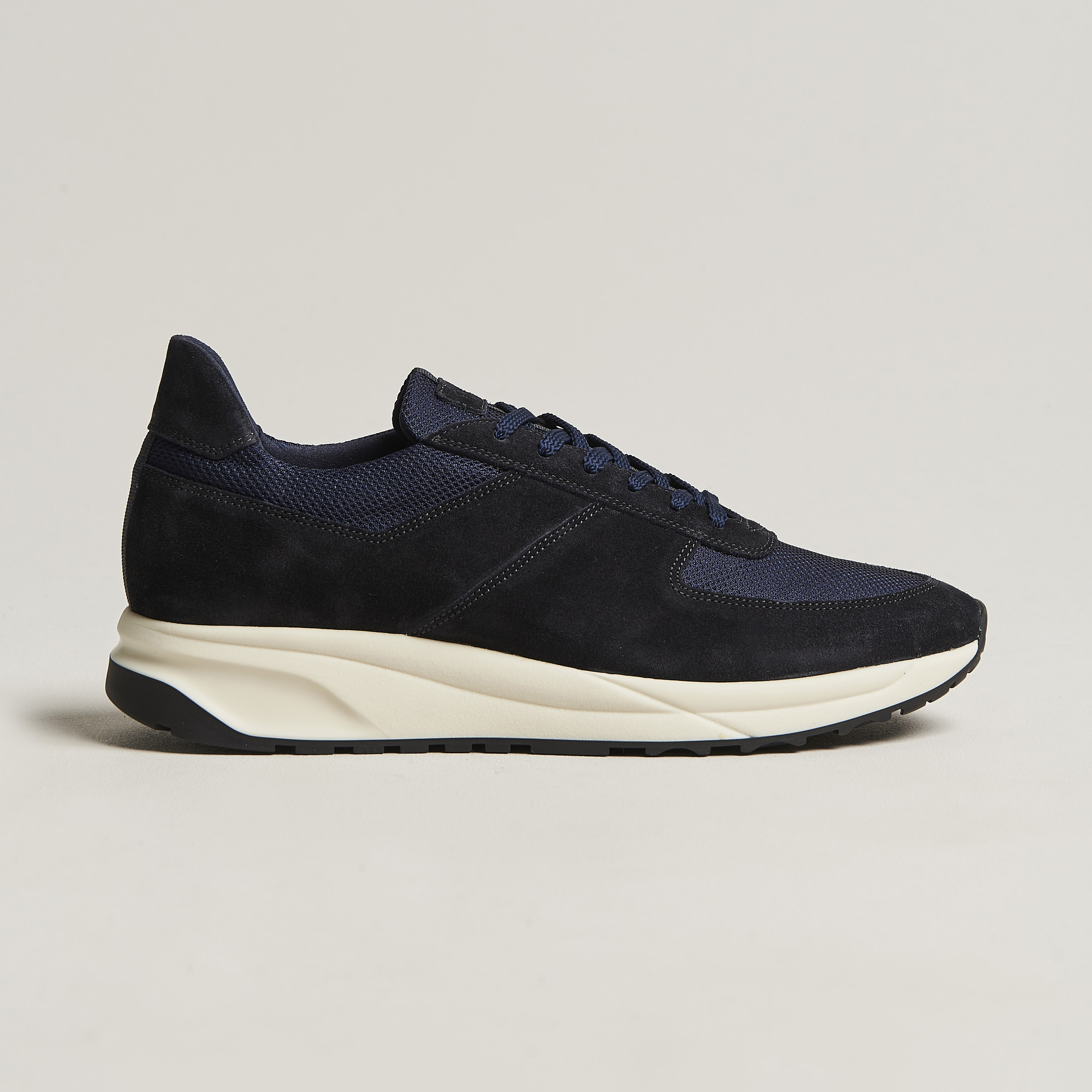 CQP Stride Suede/Nylon Runner Obsidian Blue at CareOfCarl.com