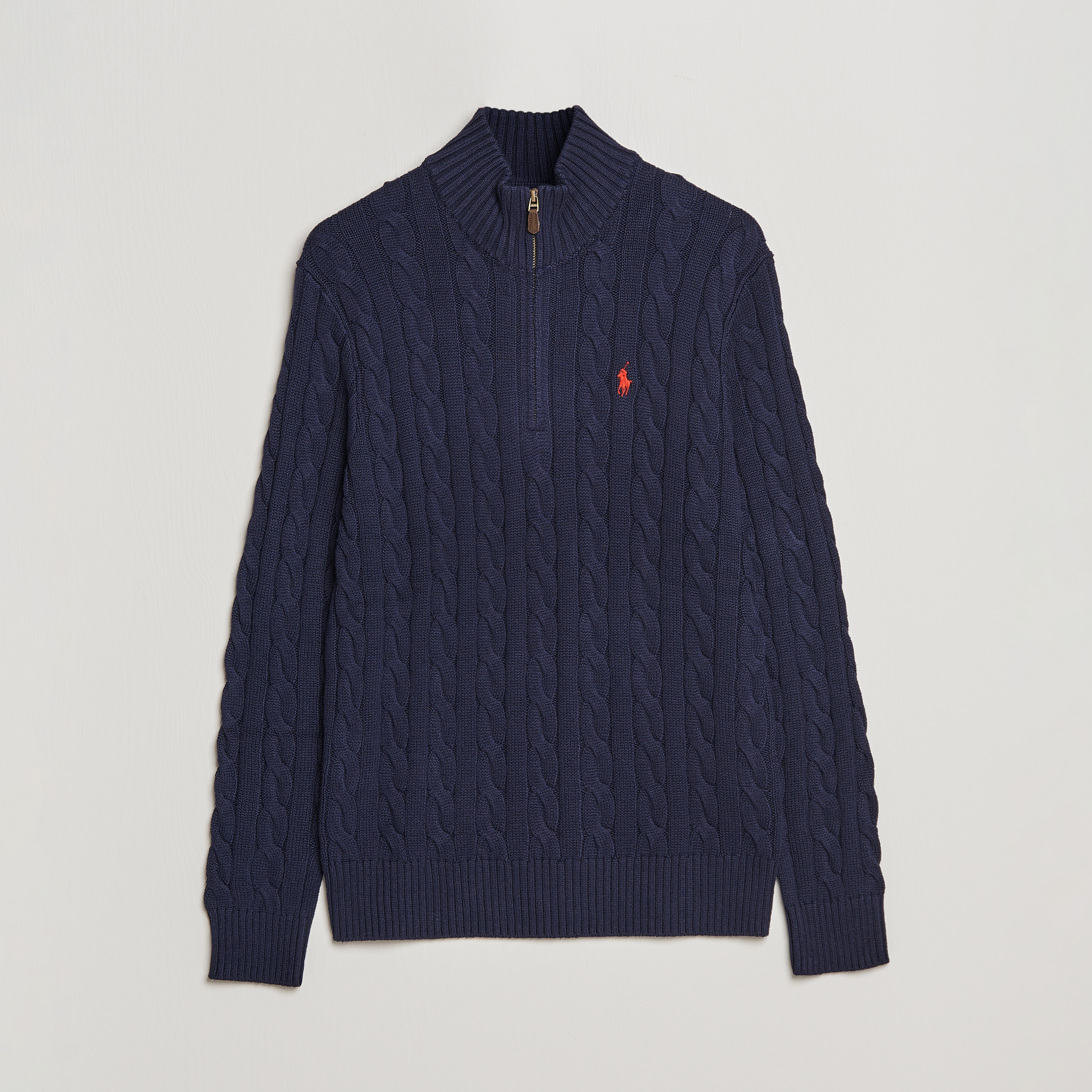 Ralph lauren clearance half zip navy