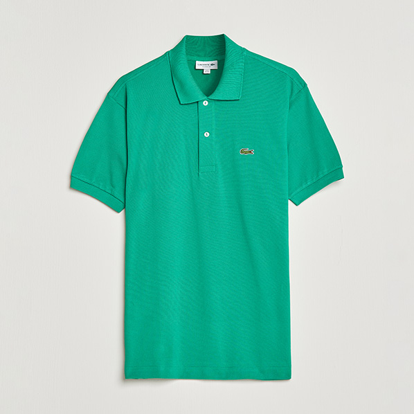 Lacoste Original Polo Piké Fluorine Green at CareOfCarl.com