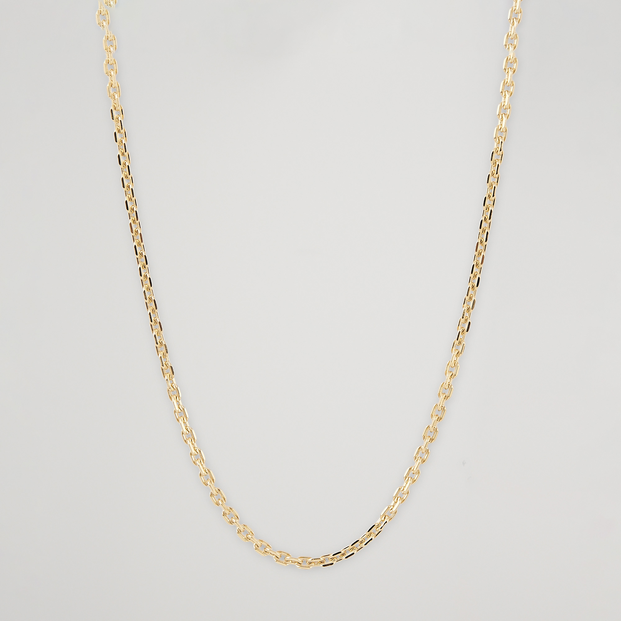 Tom Wood Anker Chain Necklace Gold at CareOfCarl.com