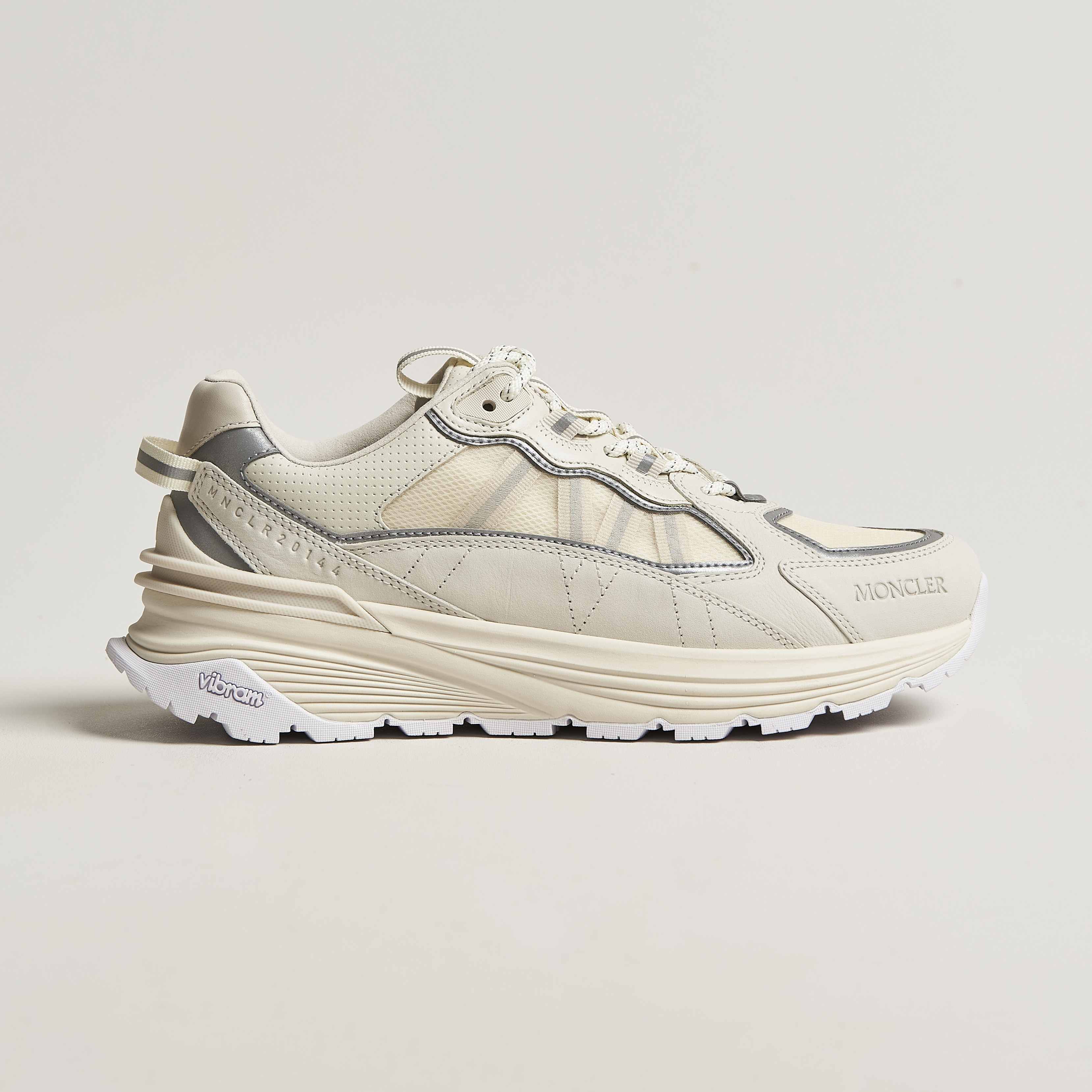 Moncler Lite Running Sneakers White at CareOfCarl.com