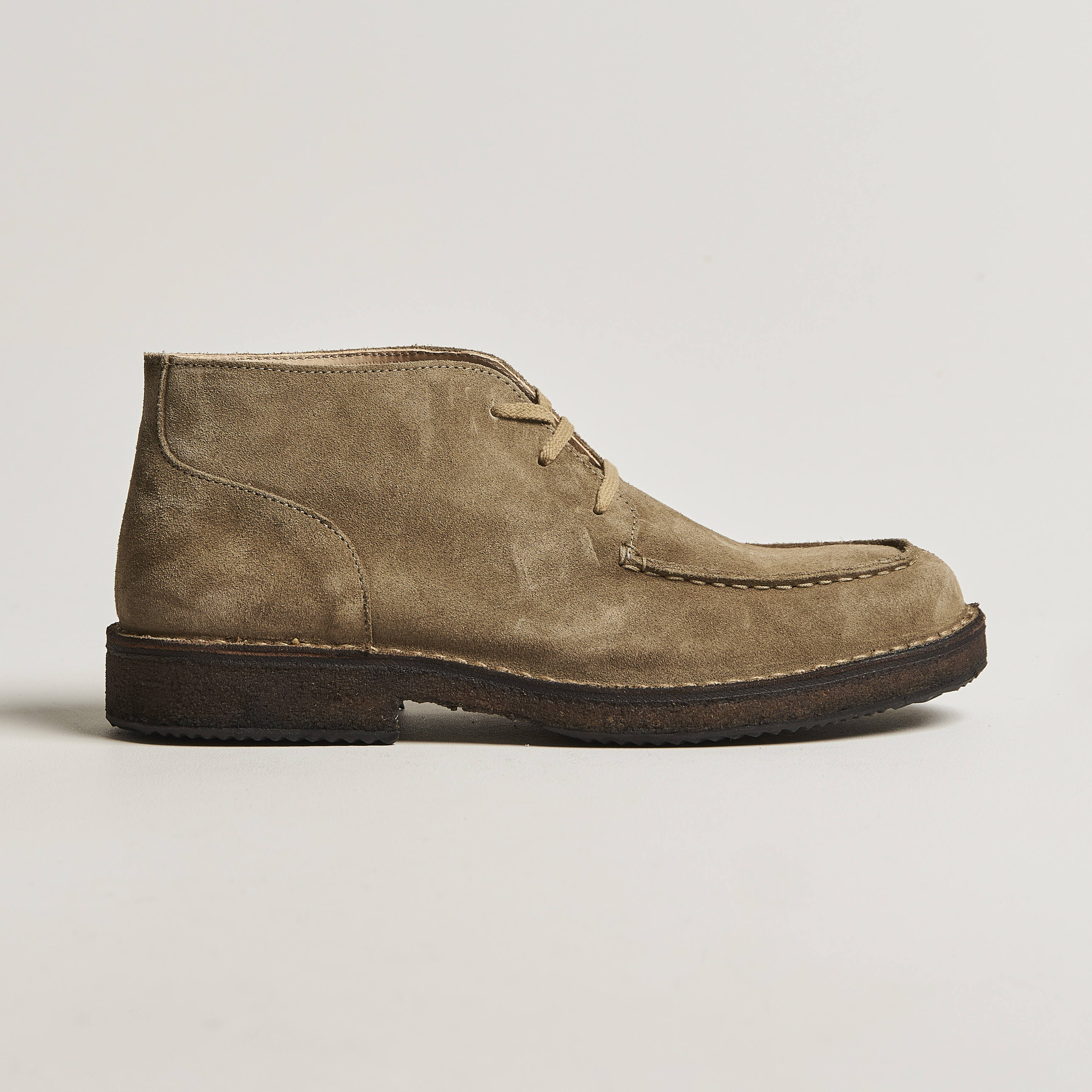 Astorflex Markflex Lined Chukka Boot Stone Suede at CareOfCarl