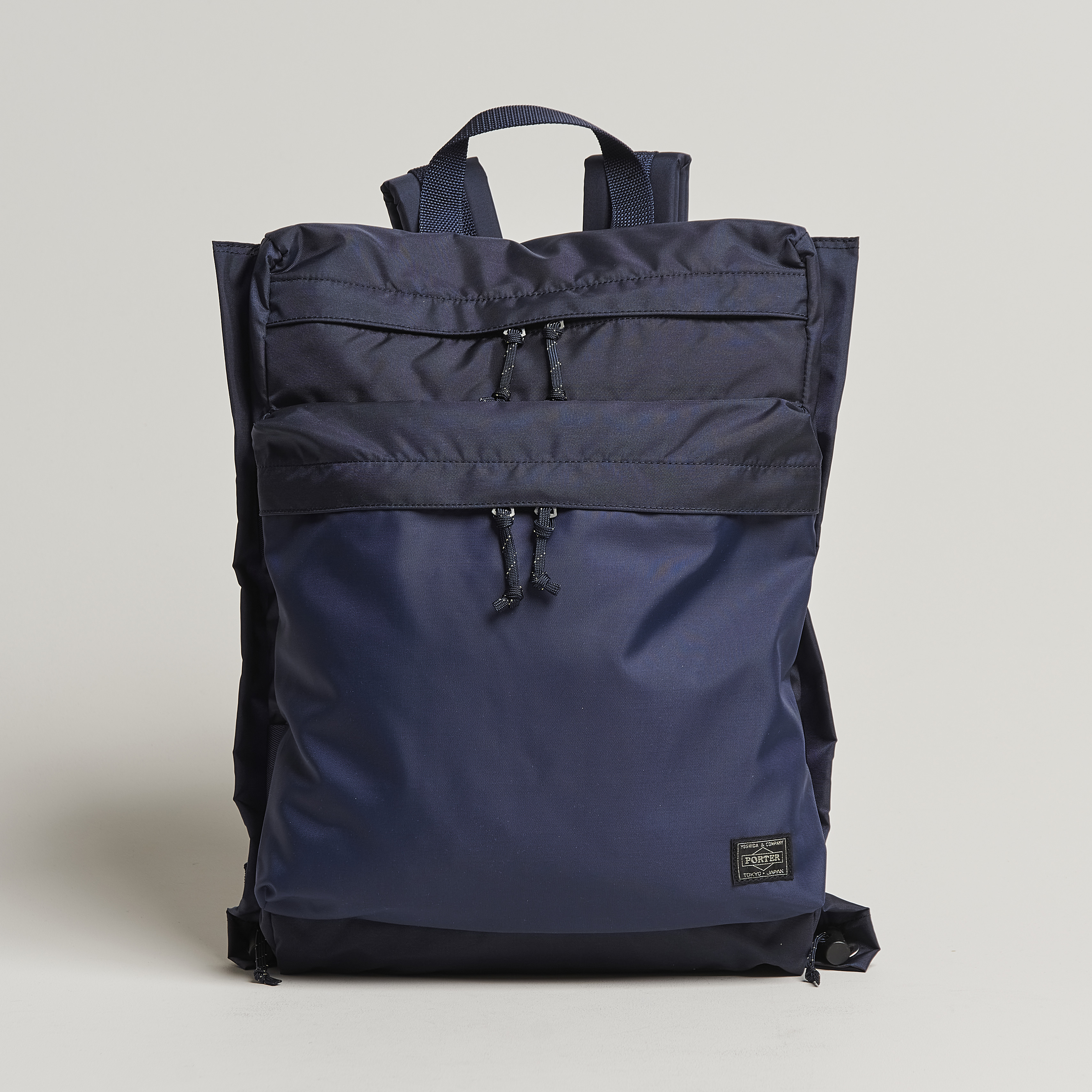 Porter-Yoshida & Co. Force Ruck Sack Navy Blue at CareOfCarl.com