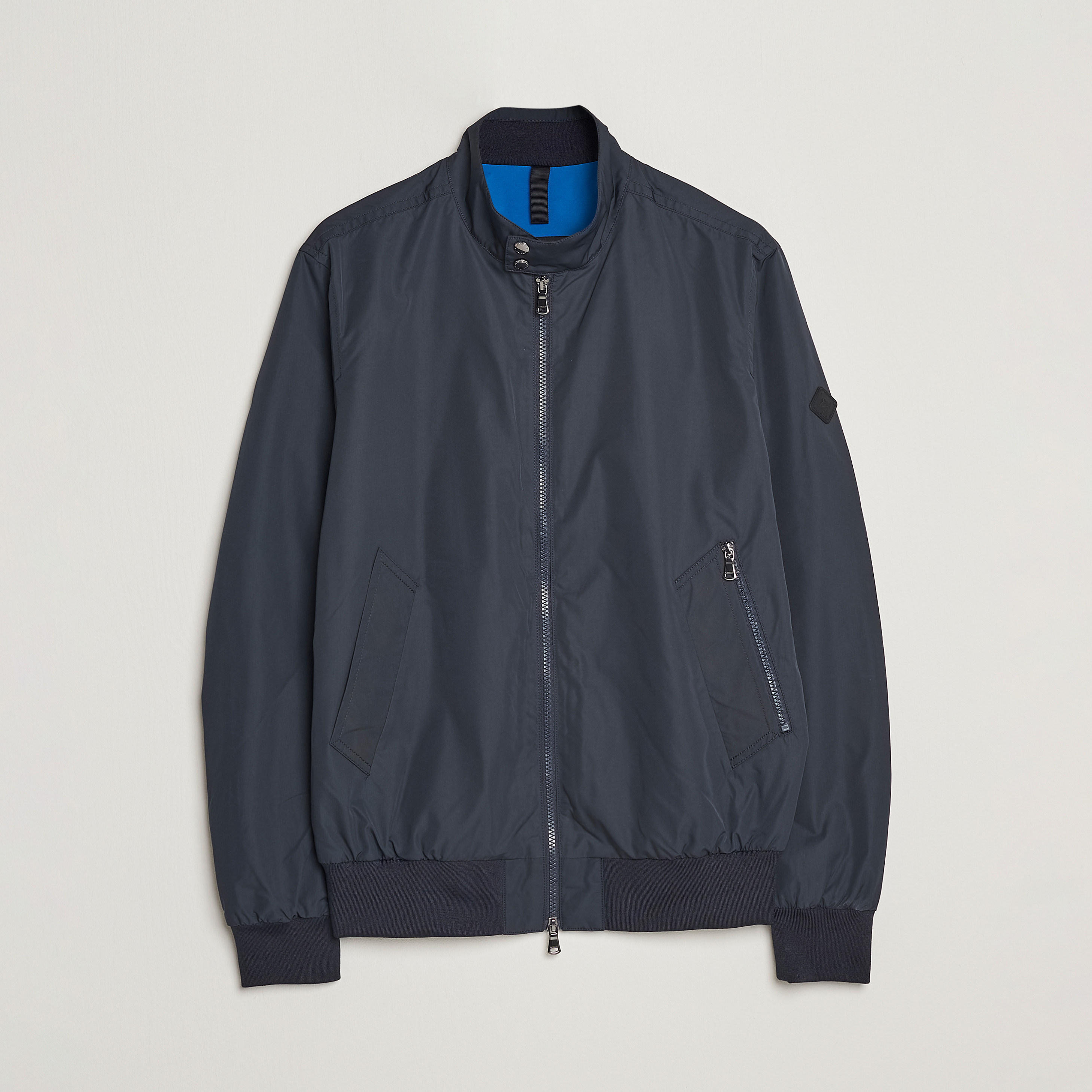 J.Lindeberg Derek Poly Harrington Jacket Navy at CareOfCarl.com