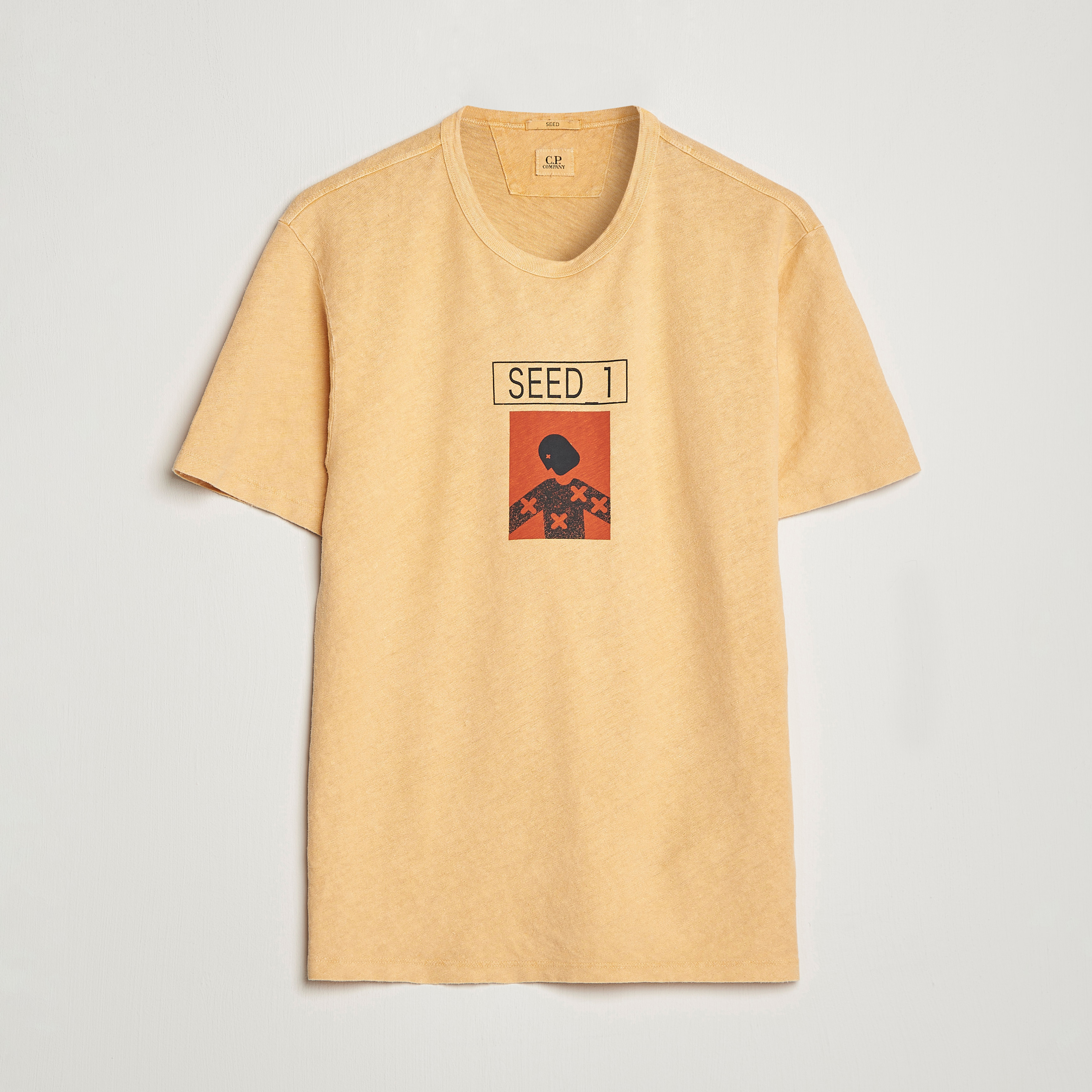 orange cp company t shirt