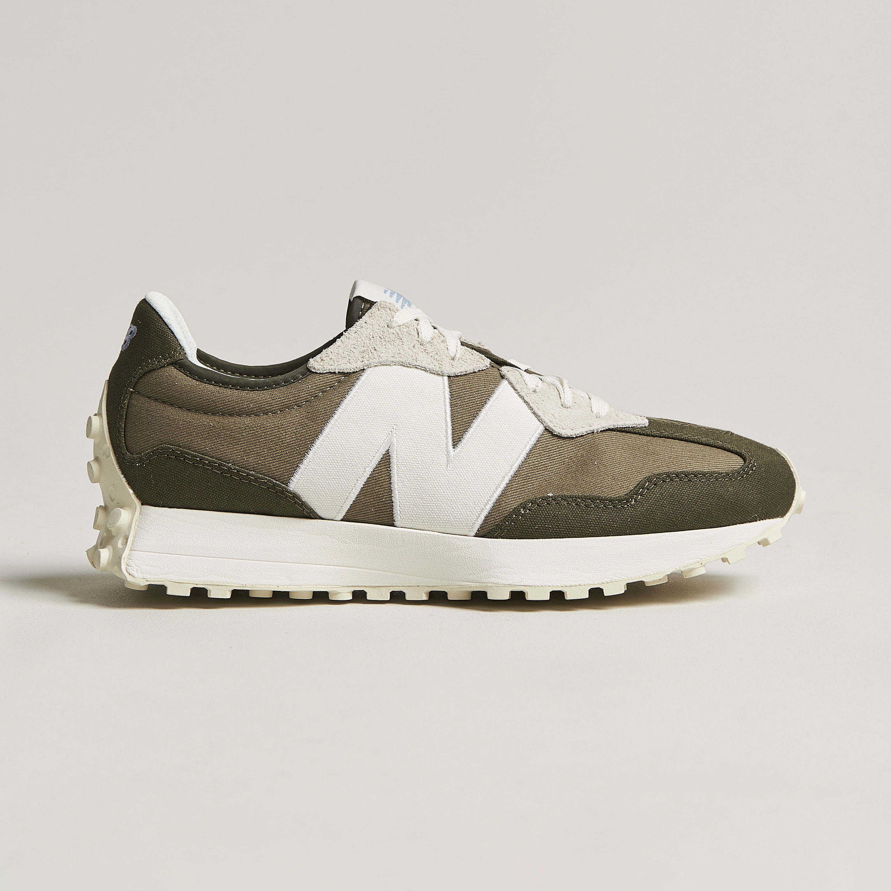 New Balance 327 Sneakers Military Olive at CareOfCarl.com