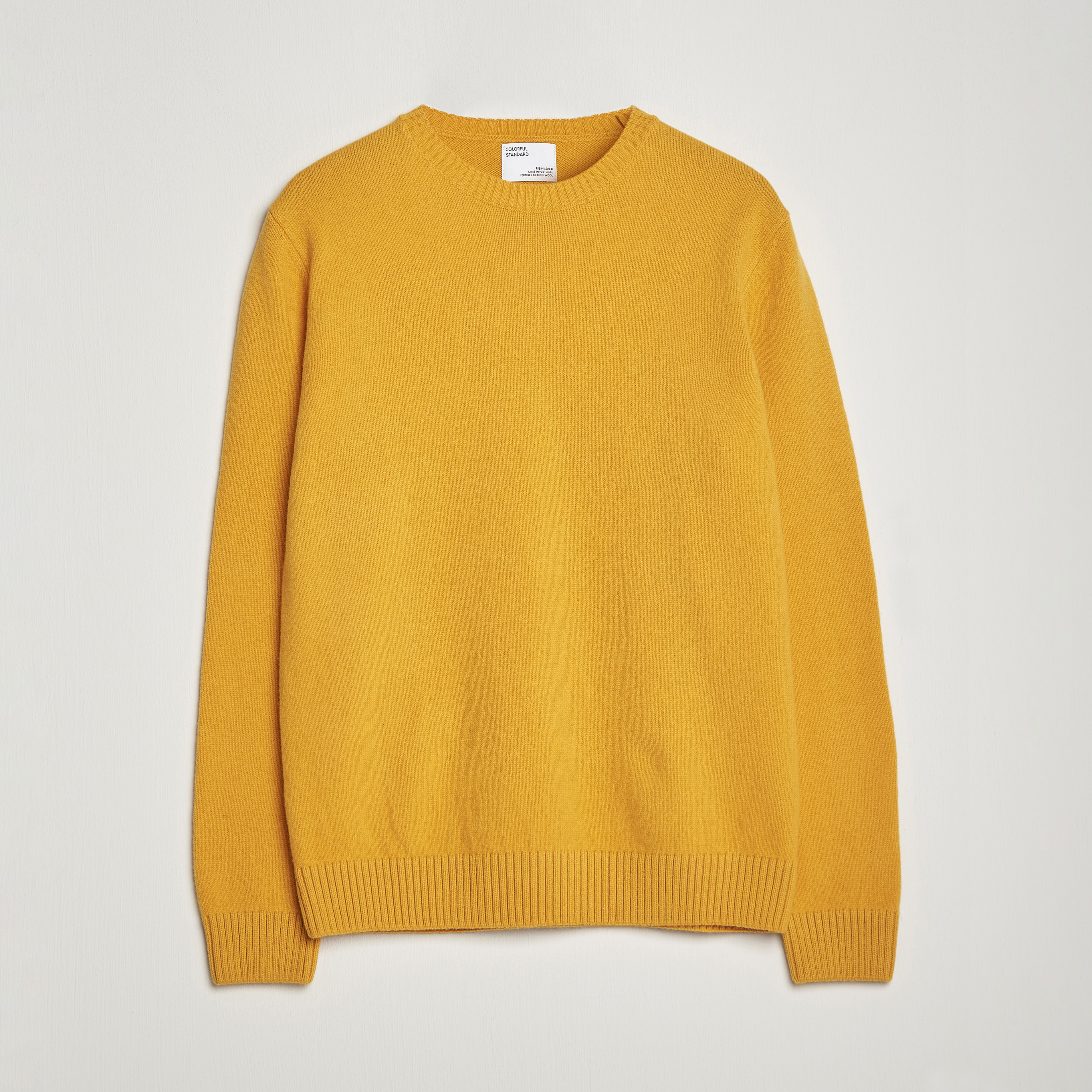 Yellow sales wool jumper