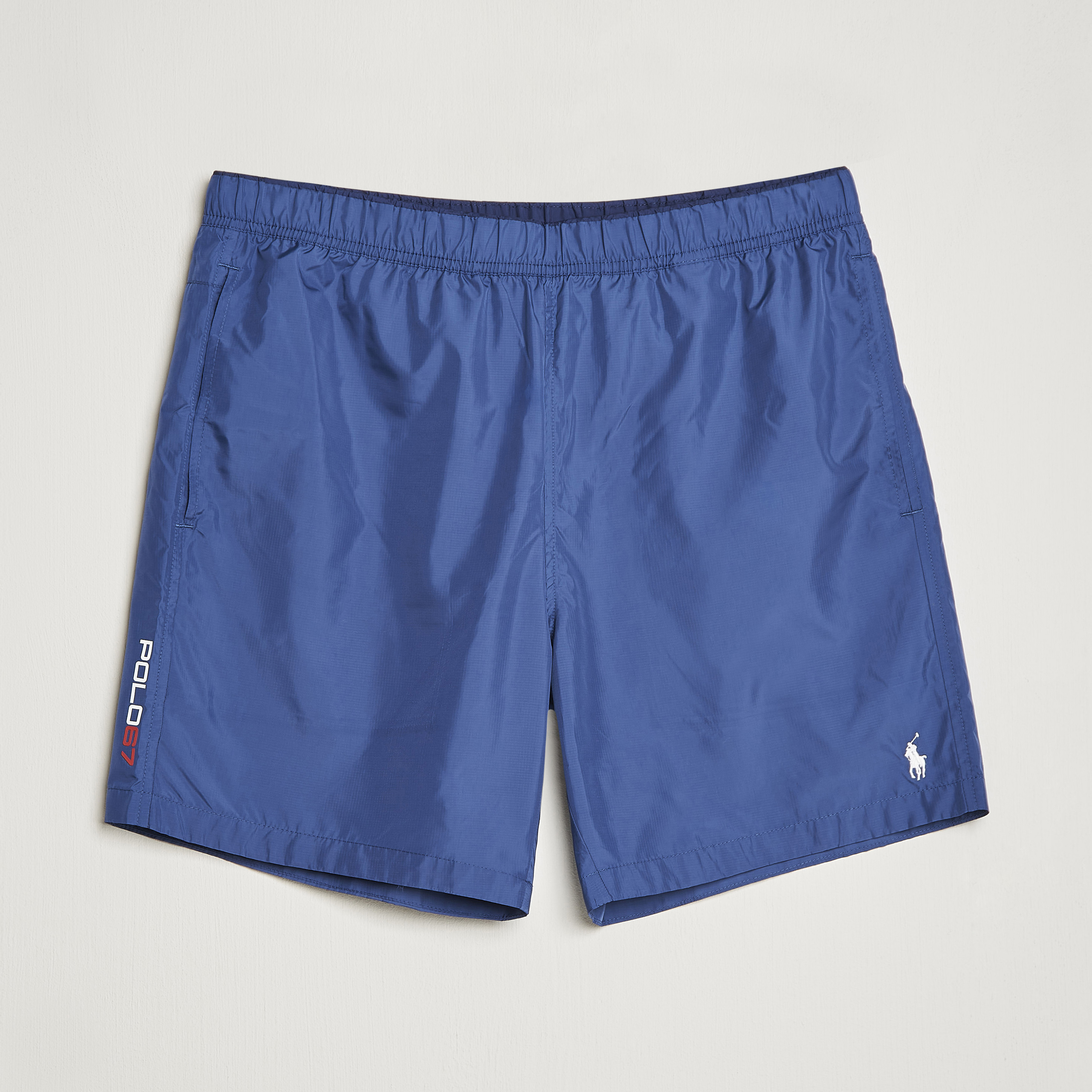 Polo Ralph Lauren Ripstop Athletic Shorts Light Navy at CareOfCarl.com