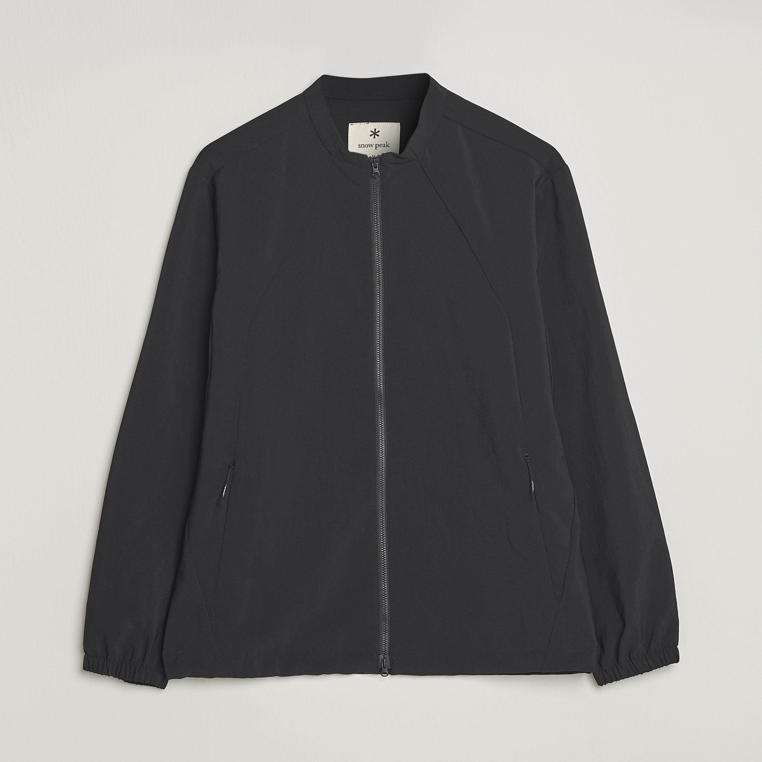 Snow Peak PE Light Poplin Jacket Black at CareOfCarl.com