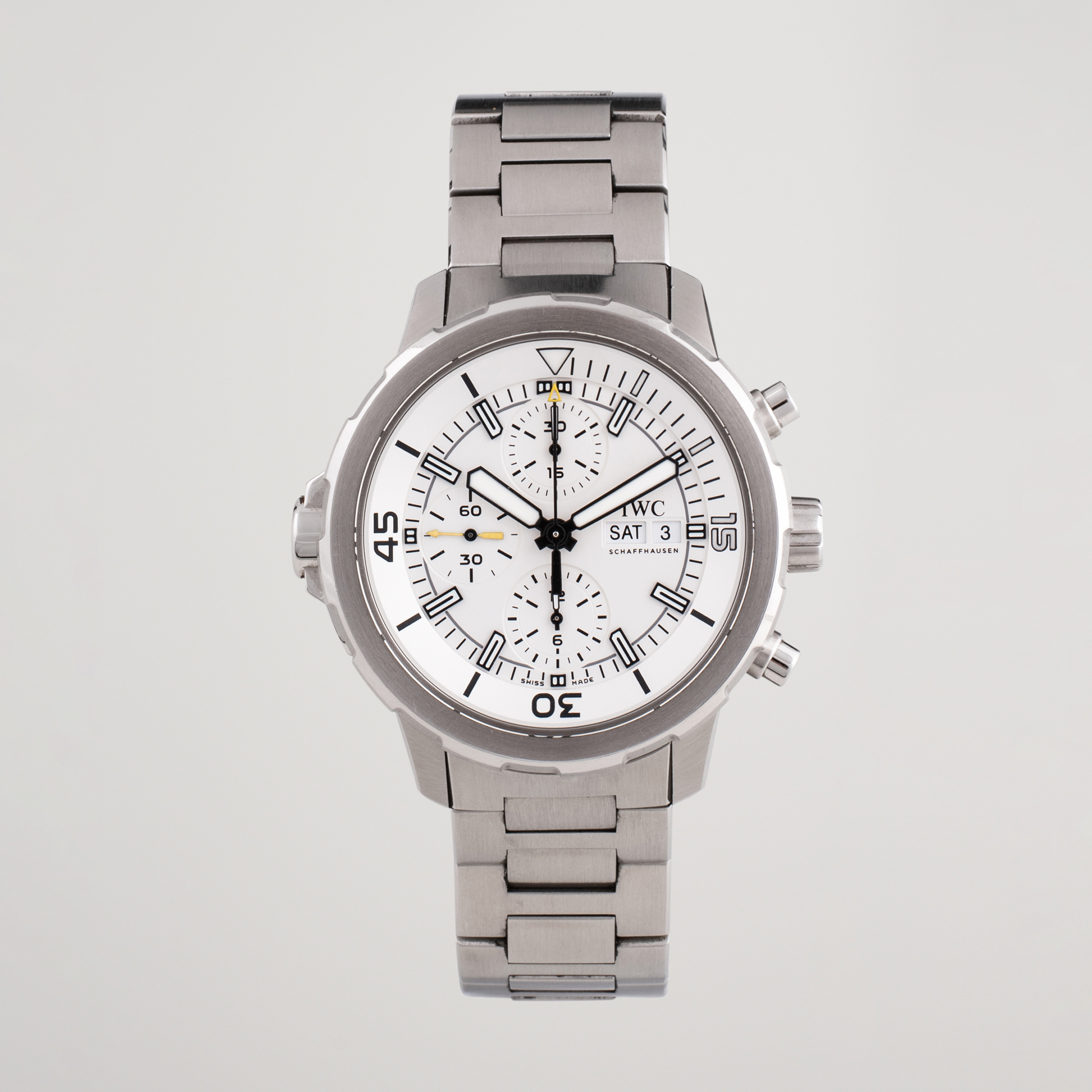 Iwc aquatimer white on sale dial