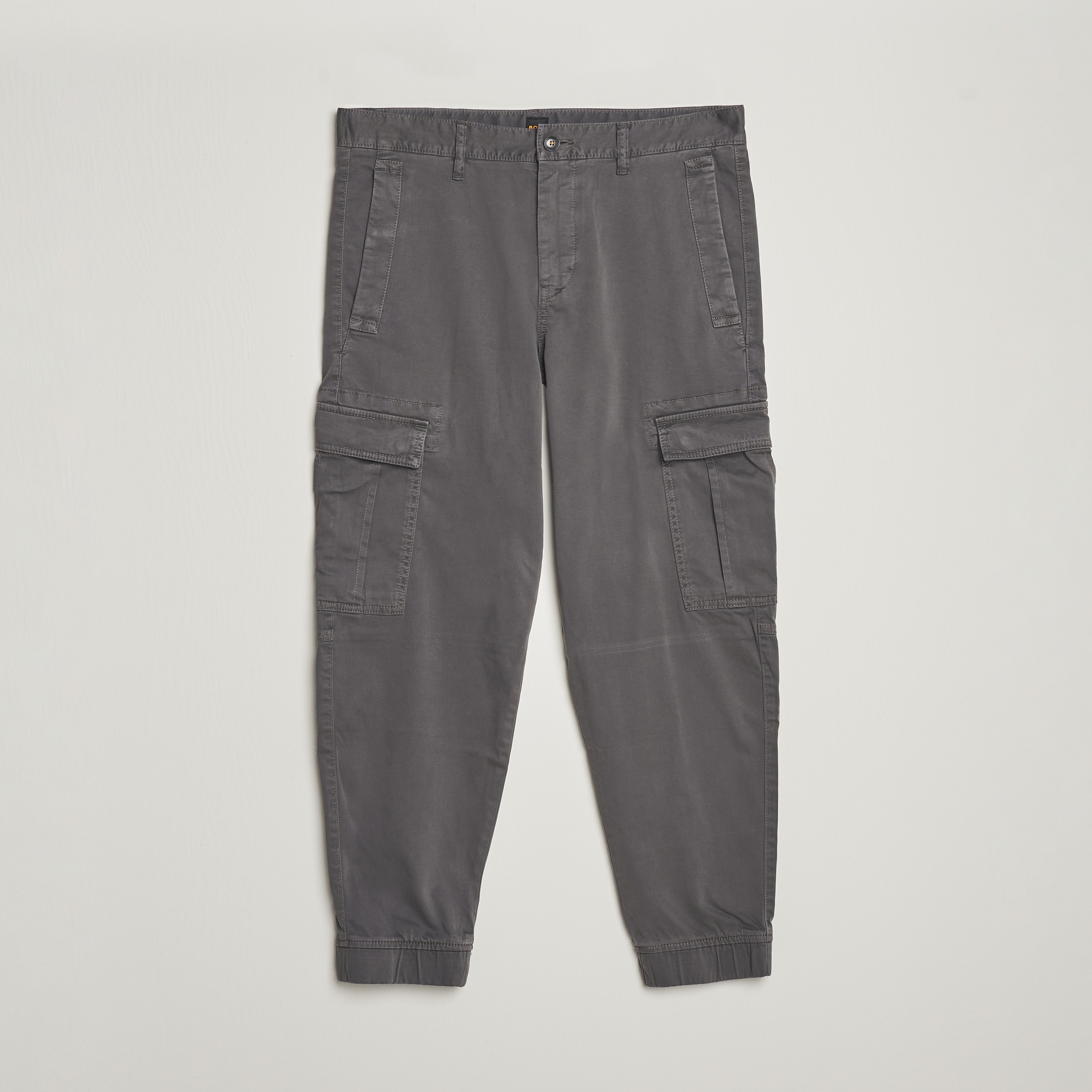 BOSS Cargo ORANGE Pants at Sisla Dark Grey