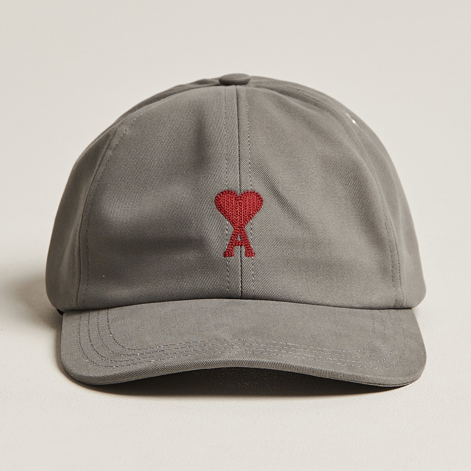 AMI Heart Logo Cap Mineral Grey at CareOfCarl.com