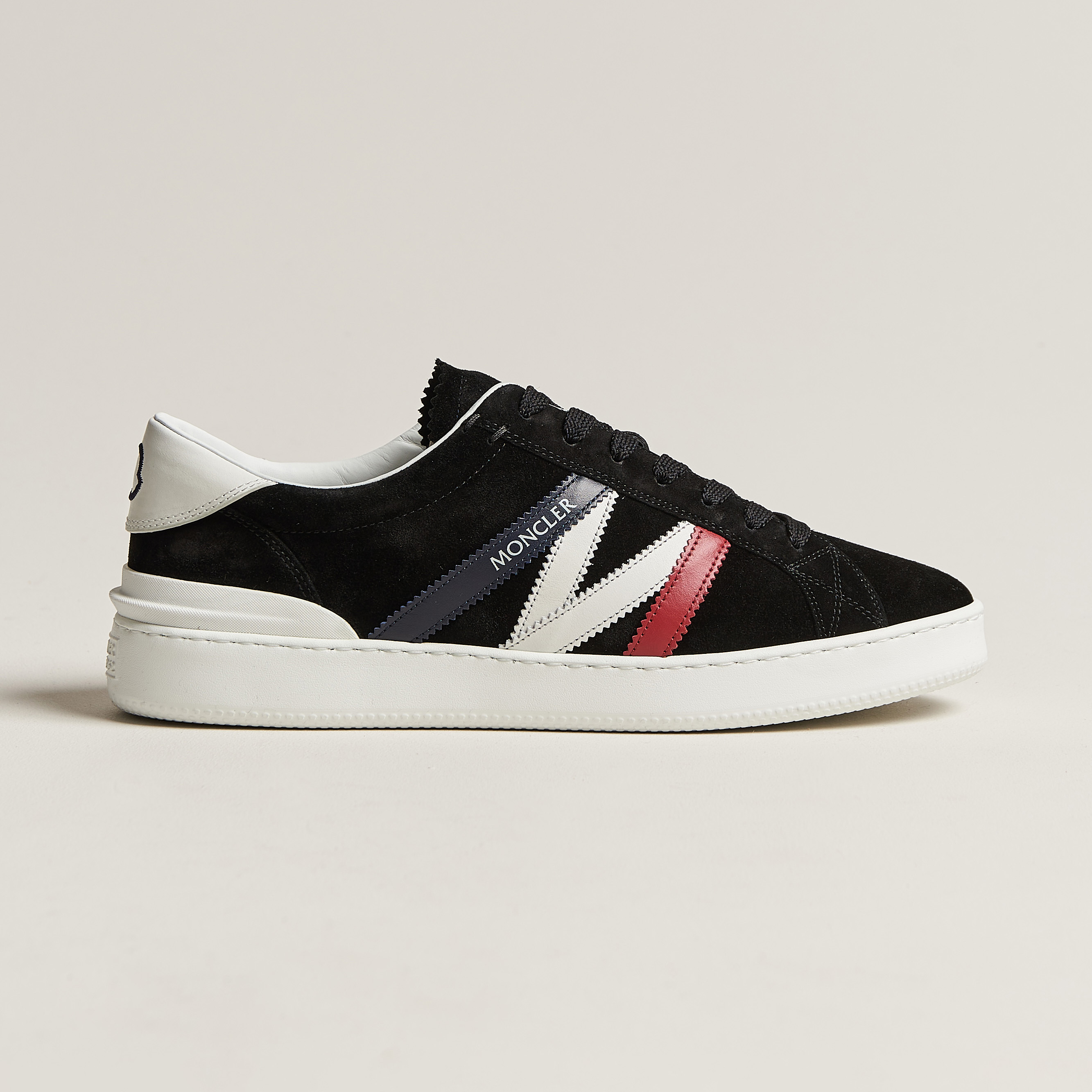 Moncler Monaco Sneakers Black at CareOfCarl.com