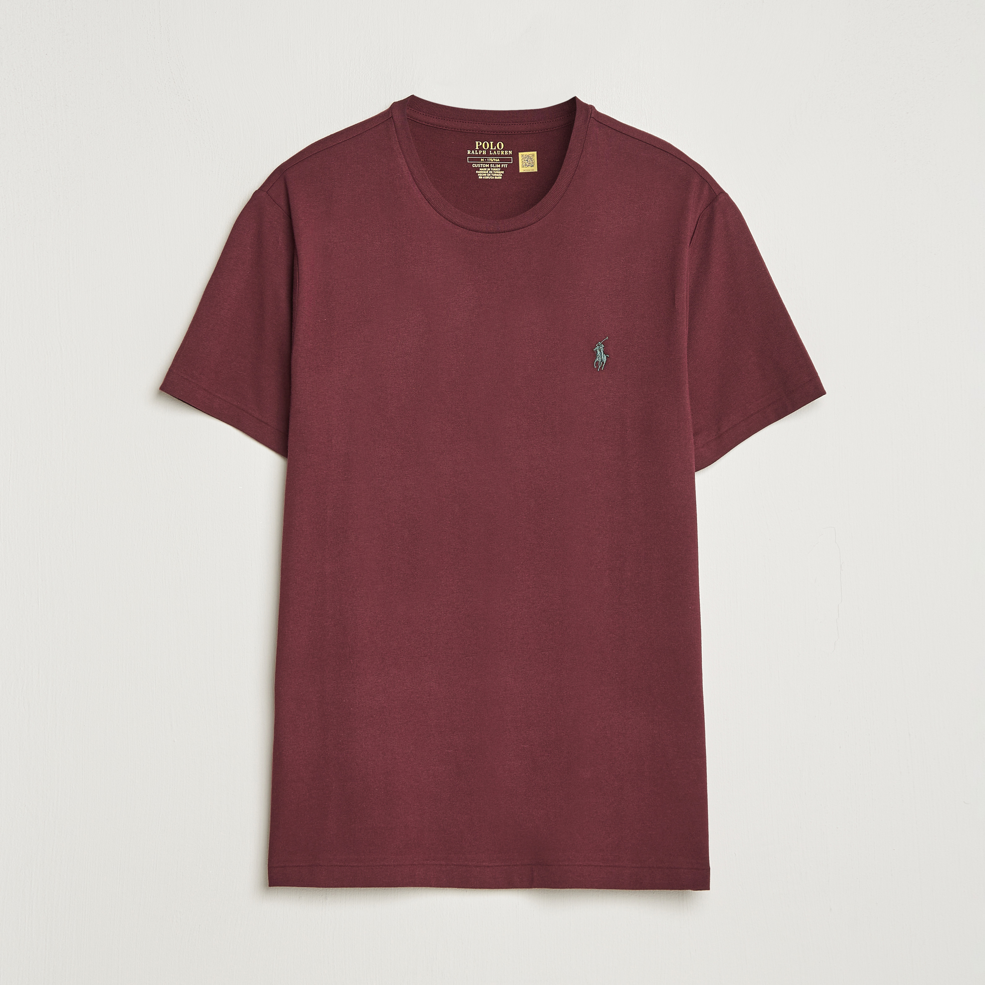 Polo Ralph Lauren Crew Neck T-Shirt Harvard Wine at CareOfCarl