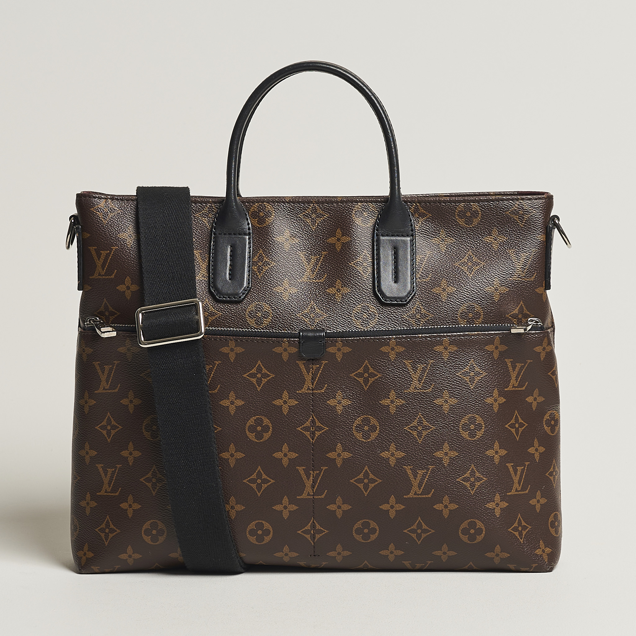 Louis Vuitton Brown/Black Monogram Canvas And Patent Leather Star