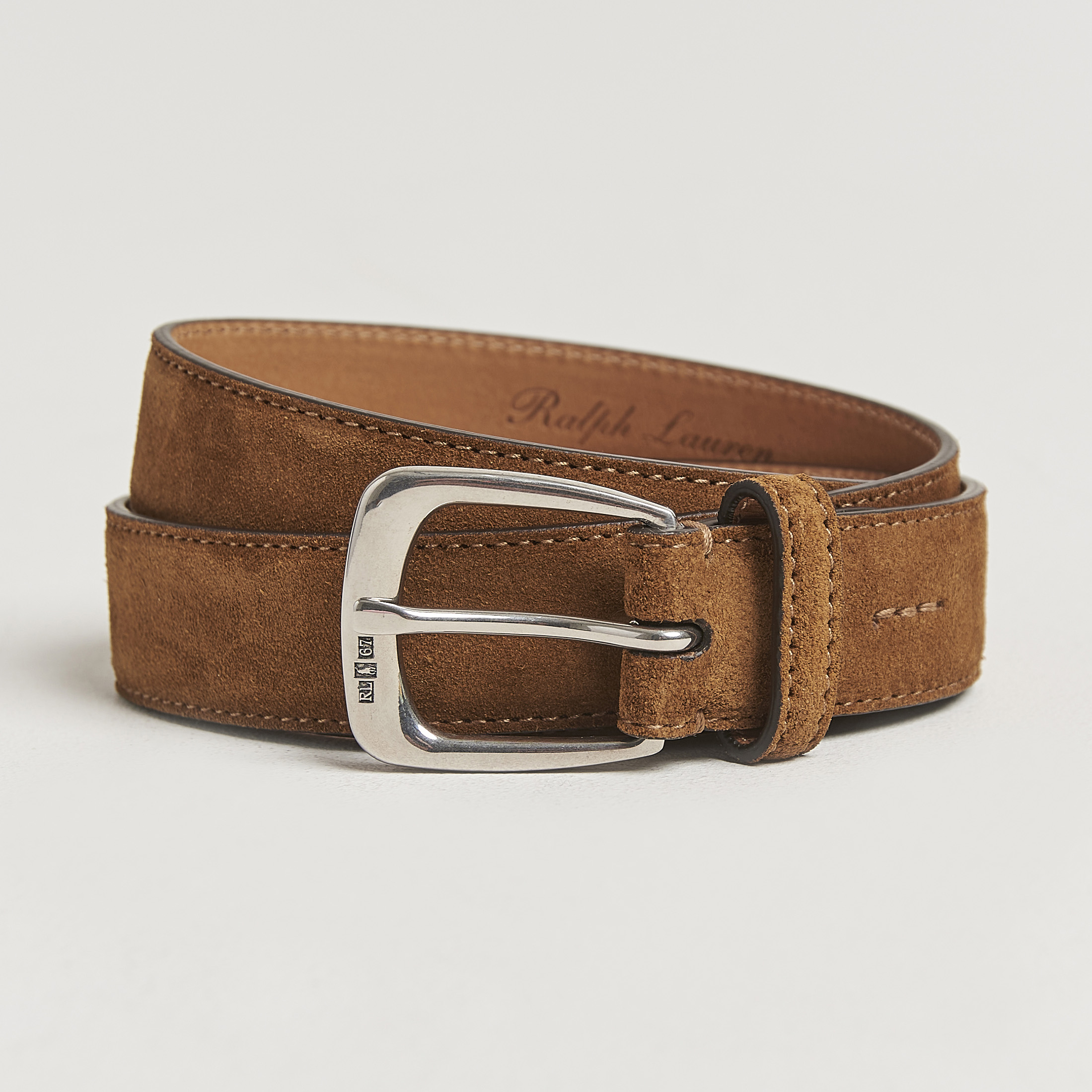 Ralph Lauren Vintage Brown Suede factory Belt