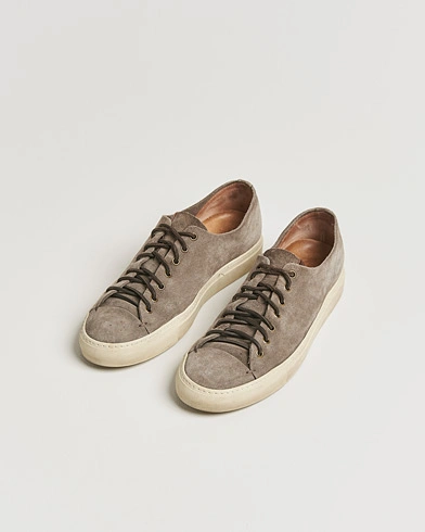 Pre-owned Buttero Tanino Suede Sneaker Grey 43 – Grey