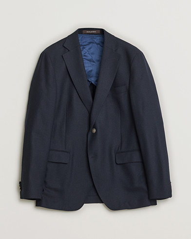 Pre-owned Oscar Jacobson Ferry Wool Club Blazer Navy 54 – Blue