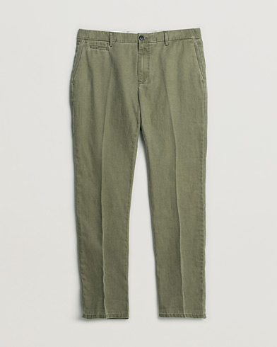 Pre-owned Dondup Joe Cotton Chinos Olive Green – Green