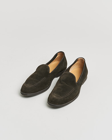 Pre-owned Myrqvist Brannö Loafers Dark Brown Suede 41 – Brown