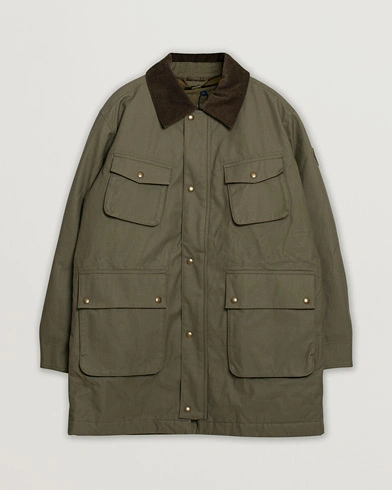 Pre-owned GANT Waxed Double Decker Jacket Hunter Green XL – Green