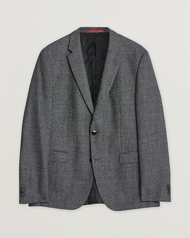 Pre-owned HUGO Flannel Wool Blazer Grey 54 – Grey