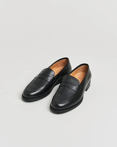 Pre-owned Myrqvist Stenhammar II Loafer Black Calf UK9 - EU43 – Black