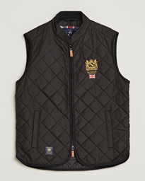 white quilted vest