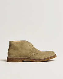 Astorflex Greenflex Desert Boot Dark Khaki Suede at CareOfCarl