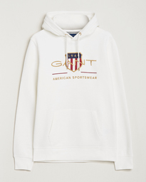 GANT Archive Shield Hoodie Evening Blue at CareOfCarl.com