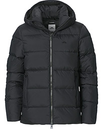 barrel stretch down jacket black