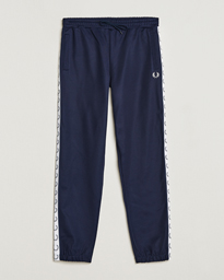 Fred Perry Taped Track Pants Black at CareOfCarl.com