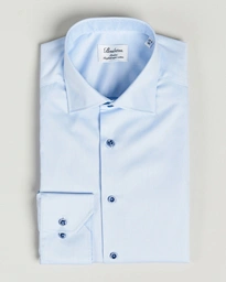  Slimline Cut Away Contrast Shirt Blue