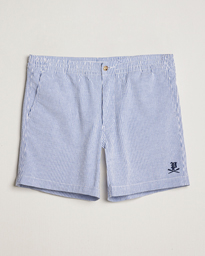  Prepster Seersucker Shorts Blue