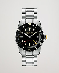  S302 Supermarine GMT 40mm Steel Bracelet Silver