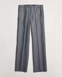  Wool Flannel Pants Grey Melange