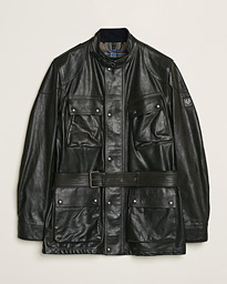  Trailmaster Panther Leather Jacket Black