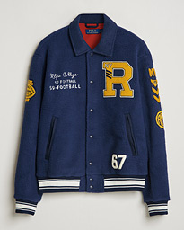  College Baseball Jacket Cruise Navy