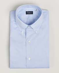  Milano Slim Oxford Button Down Shirt Light Blue